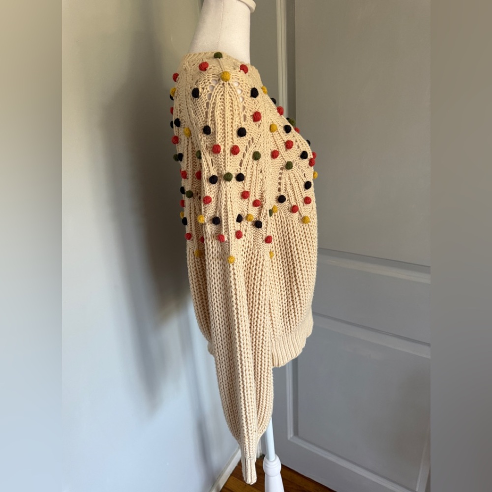 THE GREAT Pom-Pom Knit Sweater - Picture 6 of 10